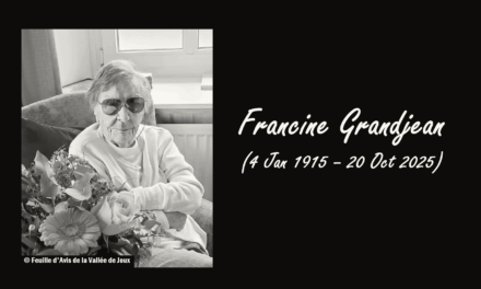 Francine Grandjean, Switzerland's Oldest Resident, Dies at 110