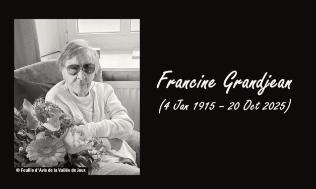 Francine Grandjean, Switzerland’s Oldest Resident, Dies at 110