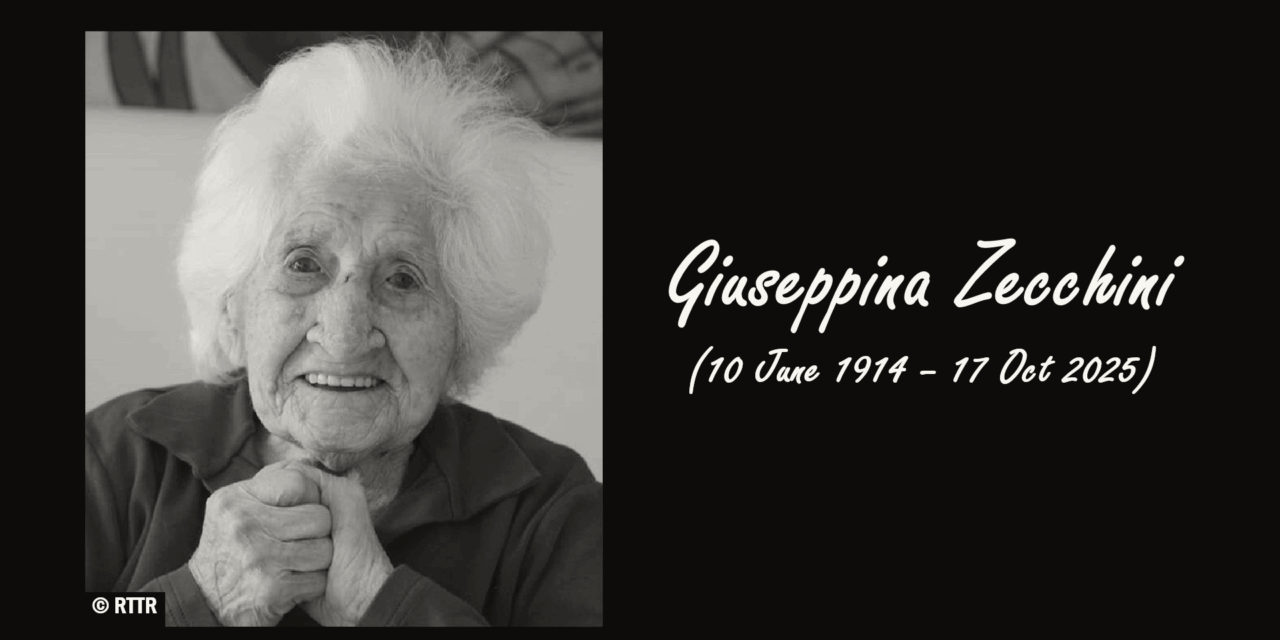 Italian Supercentenarian Giuseppina Zecchini Dies at 111