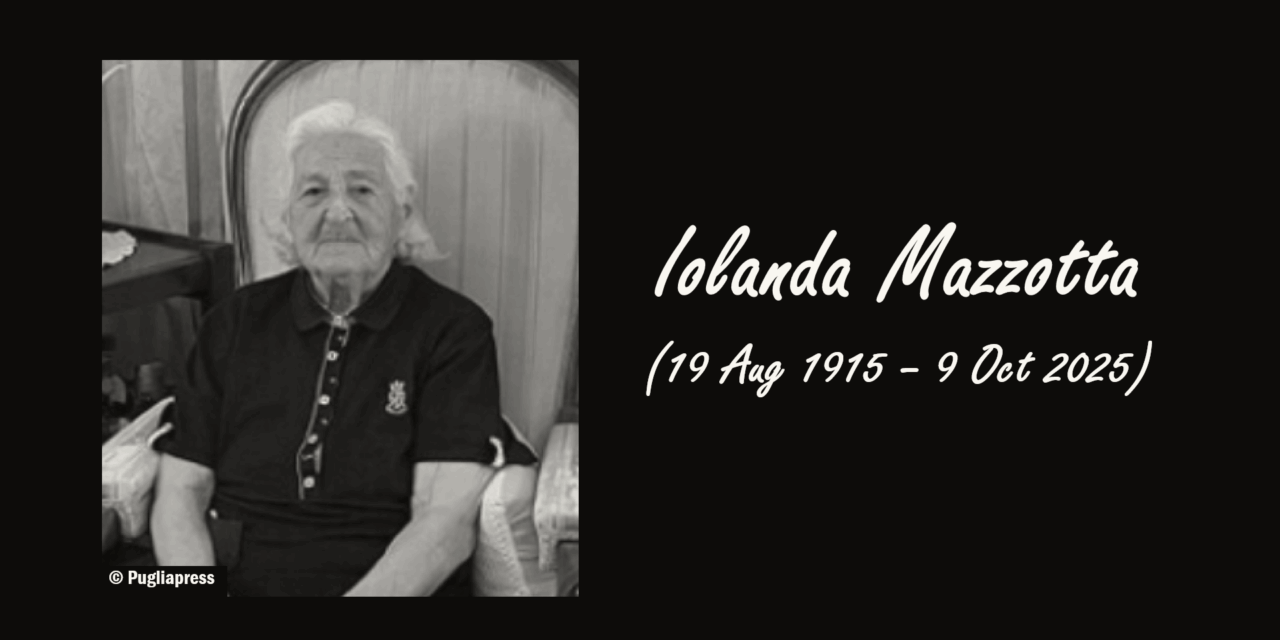 Italian Supercentenarian Iolanda Mazzotta Dies at 110