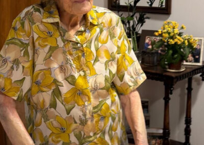 On her 112th birthday.