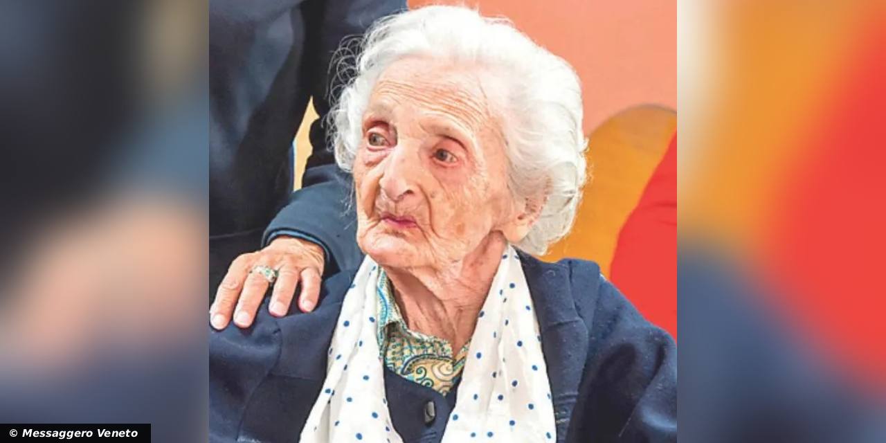 Italian Woman Dorina Cecotti Turns 110