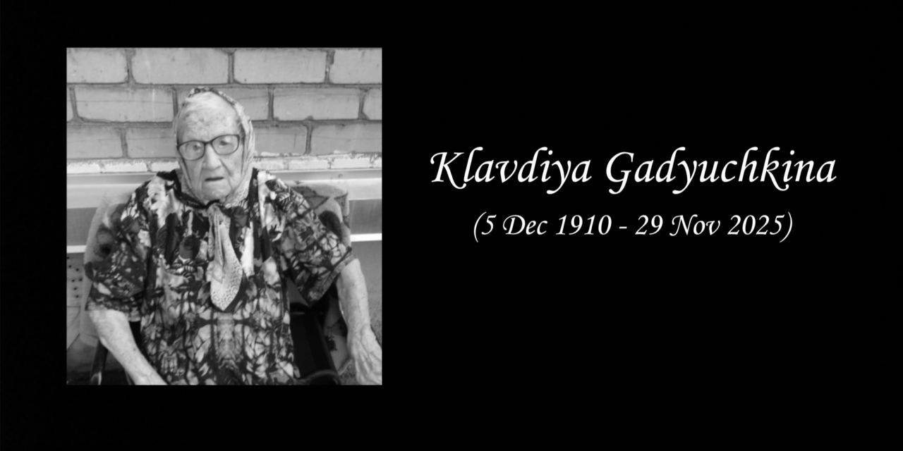 Klavdiya Gadyuchkina, Russia’s Oldest Person Ever, Dies at 114