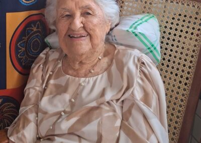 On her 109th birthday.