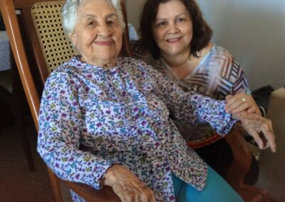 In June 2016, aged 99. (Source: Courtesy of the family)