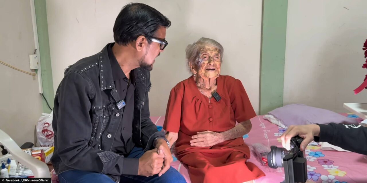 Ecuadorian Woman Lita Margarita Argandoña Turns 110