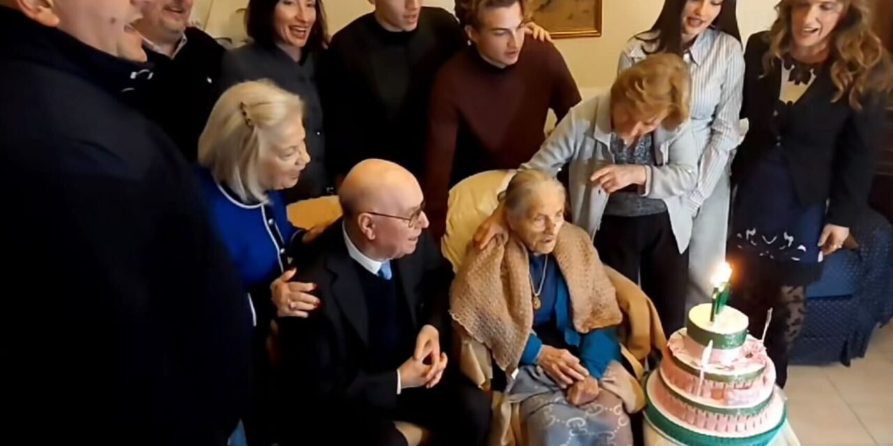 Lucia Laura Sangenito, Italy’s Oldest Person, Turns 115