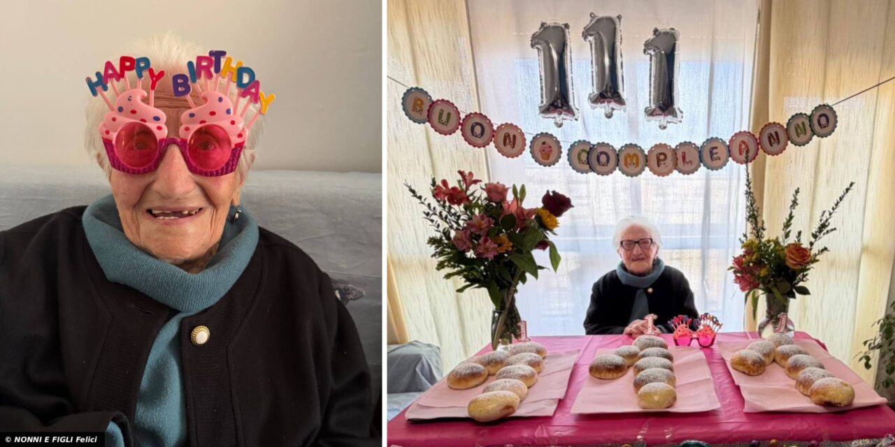 Italian Supercentenarian Maria Giovanna Cerami Turns 111