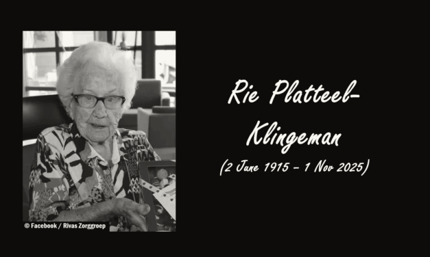 Dutch Supercentenarian Rie Platteel-Klingeman Dies at 110