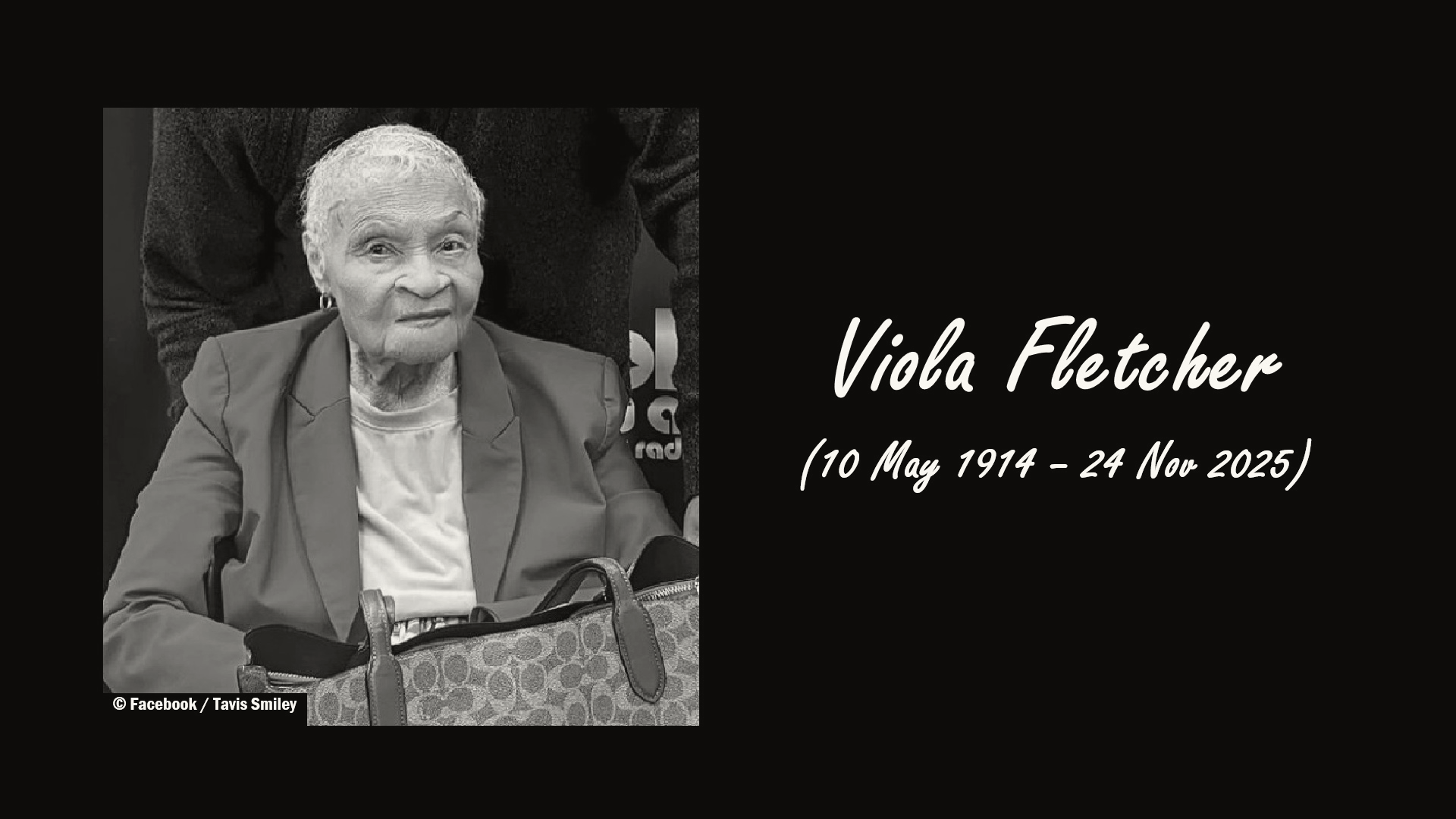 Viola Fletcher, Oldest Tulsa Massacre Survivor, Dies at 111