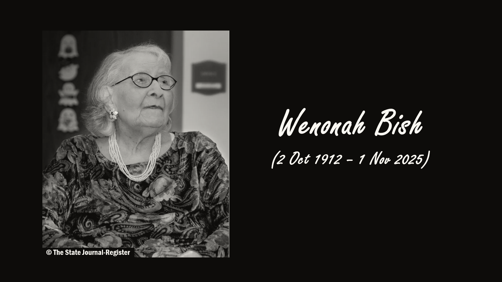 Wenonah Bish, Illinois' Oldest Resident, Dies at 113