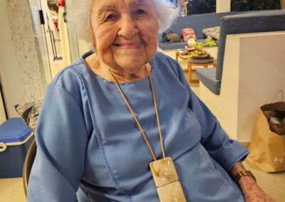 On Christmas Eve 2024 at age 108. (Source: Courtesy of the family).