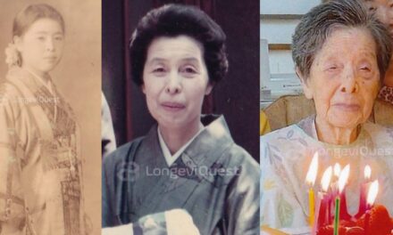 Aki Hakii (波木井アキ), 111, of Yokohama, Japan