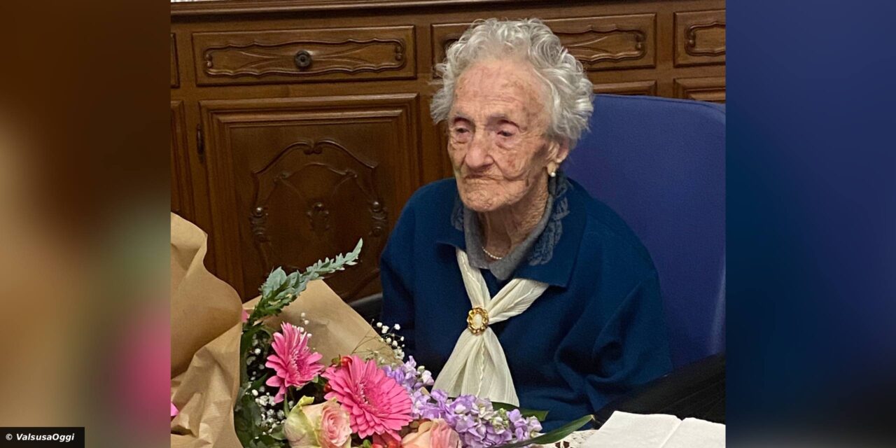 Italian Woman Barbara Isabella Quenda Turns 110