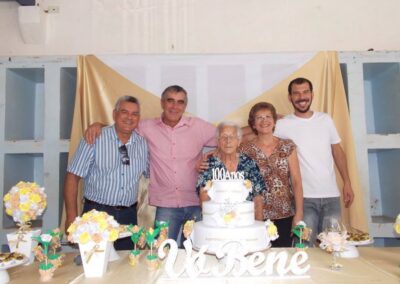 On her 100th birthday.