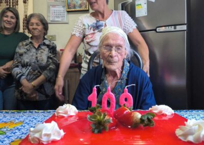 On her 109th birthday.