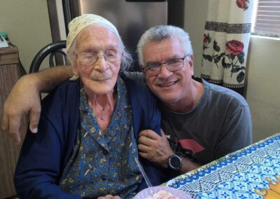 On her 109th birthday.