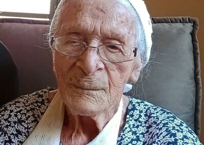 On her 106th birthday.