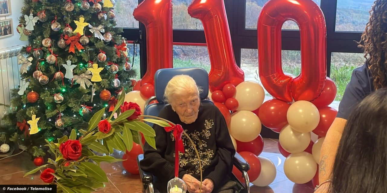 Italian Woman Genoveffa Marinucci Turns 110