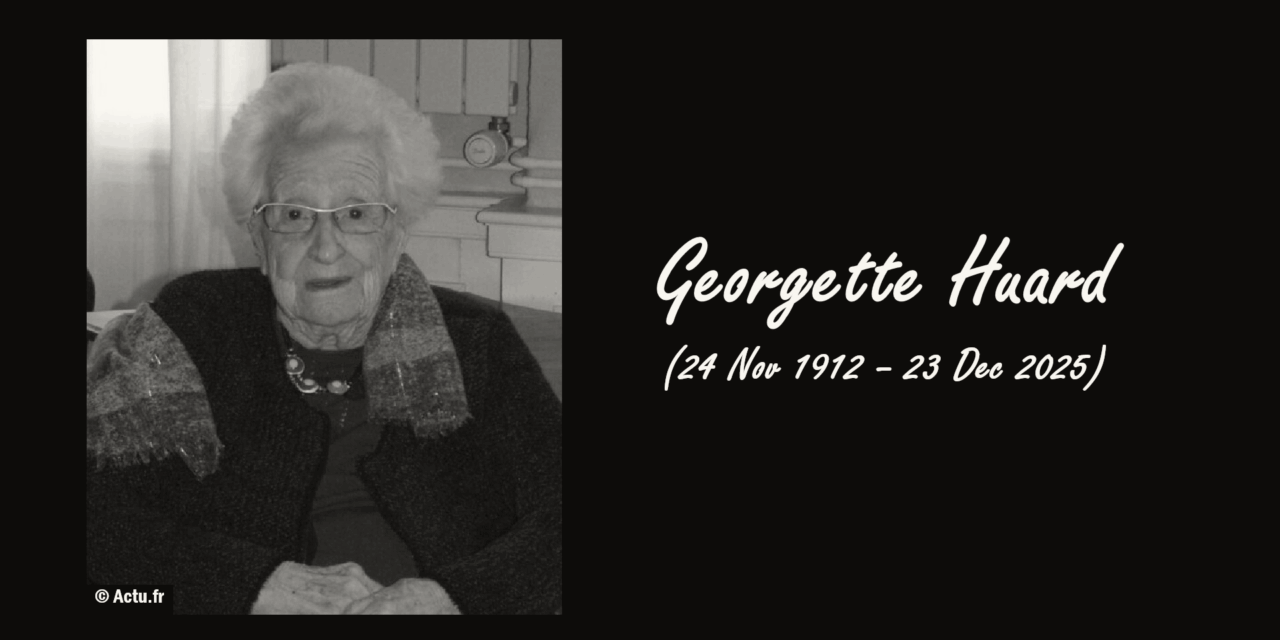 French Woman Georgette Huard Dies at 113
