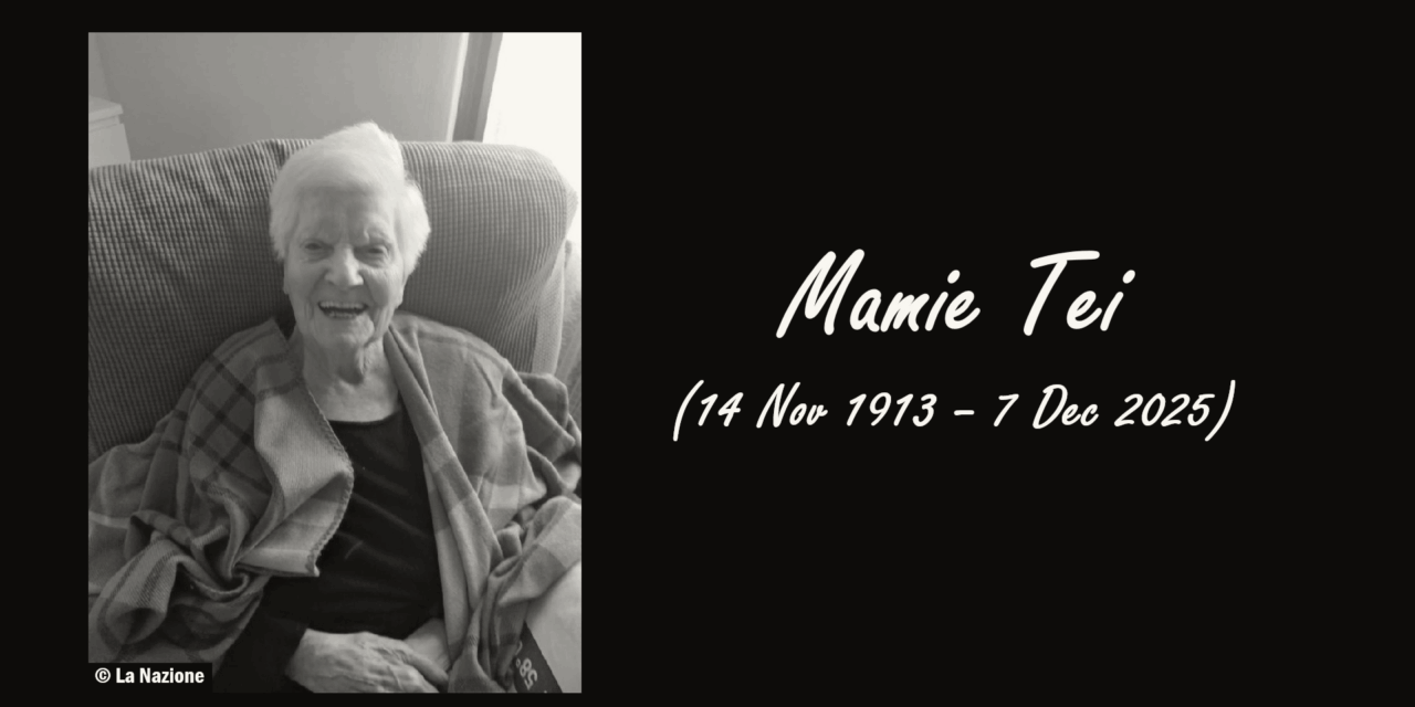 Mamie Tei, the Oldest Person in Tuscany, Italy, Dies at 112