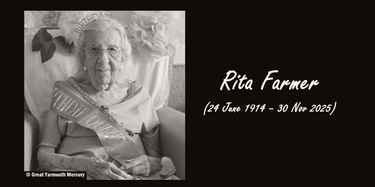 British Woman Rita Farmer Dies at 111