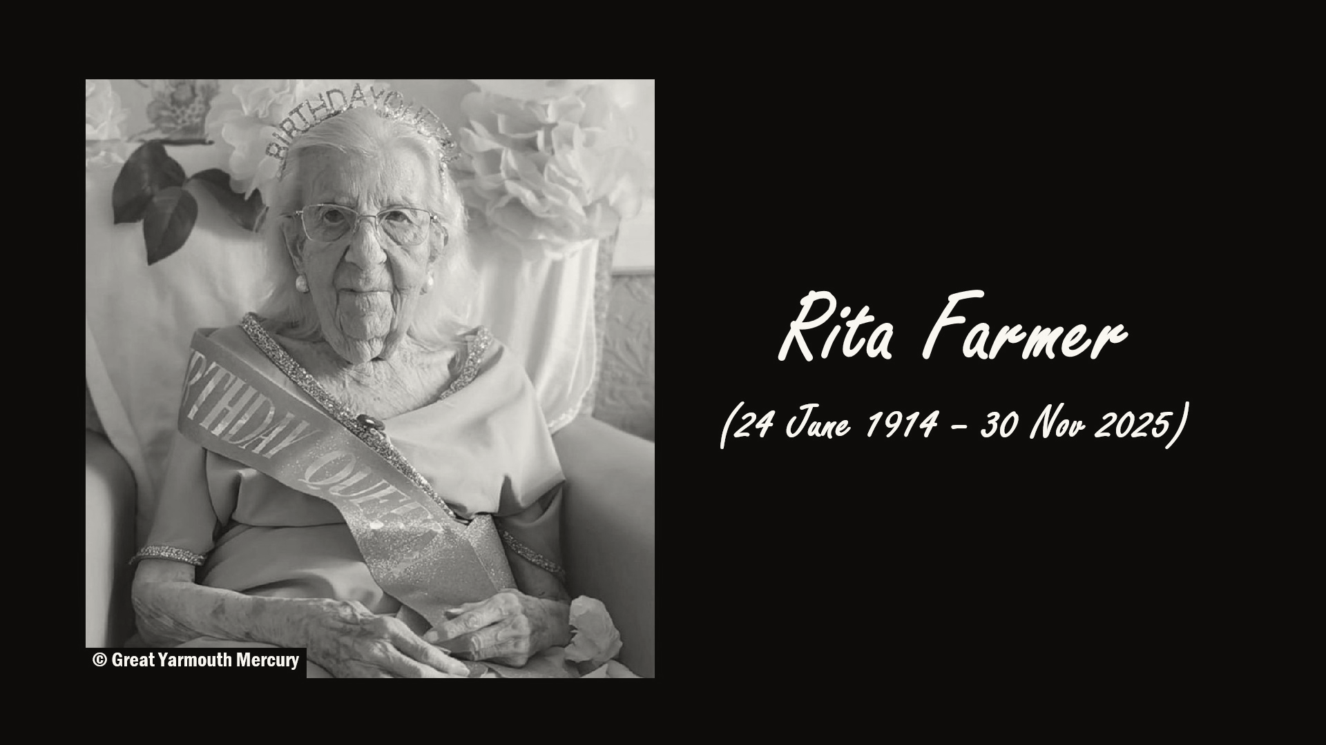 British Woman Rita Farmer Dies at 111