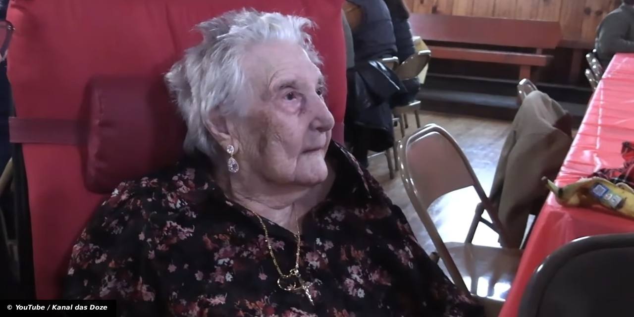 American Woman Rosa Quaresma Furtado Turns 110