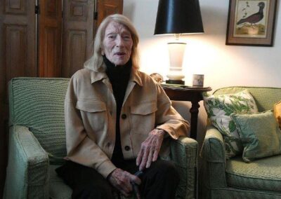 In December 2025, aged 109. (Source: The Day)