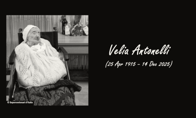 Velia Antonelli, Italy’s Oldest Nun, Dies at 110