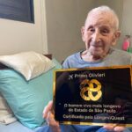 Oldest Man in São Paulo, Primo Olivieri, Presented With LongeviQuest Plaque