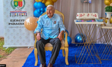 Canuto Gonz&aacute;lez Britos, Chaco War Veteran, Turns 110