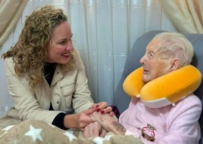 On her 110th birthday. (Source: Facebook / Asidma Servicios Sociales)