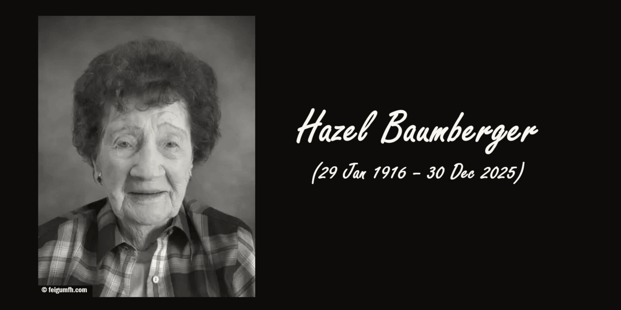 Hazel Baumberger, South Dakota’s Oldest Resident, Dies at 109
