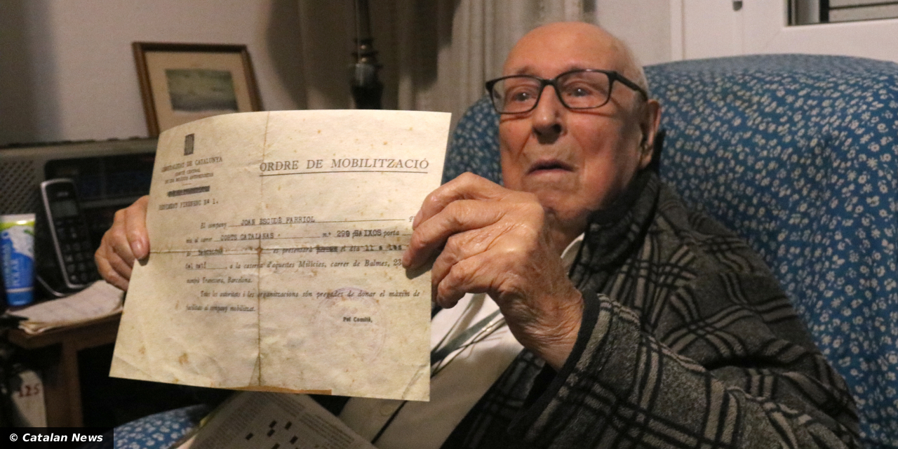 Joan Escudé i Farriol, Spanish Civil War Veteran, Turns 110