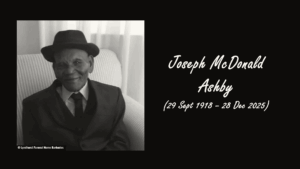 Joseph McDonald Ashby, Barbados' Oldest Man, Dies at 107