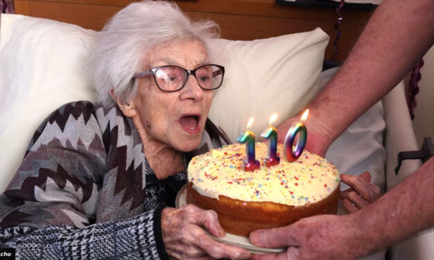 British Woman Mary McTegart Turns 110