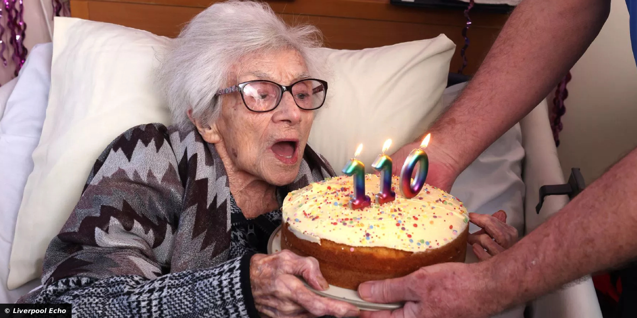British Woman Mary McTegart Turns 110
