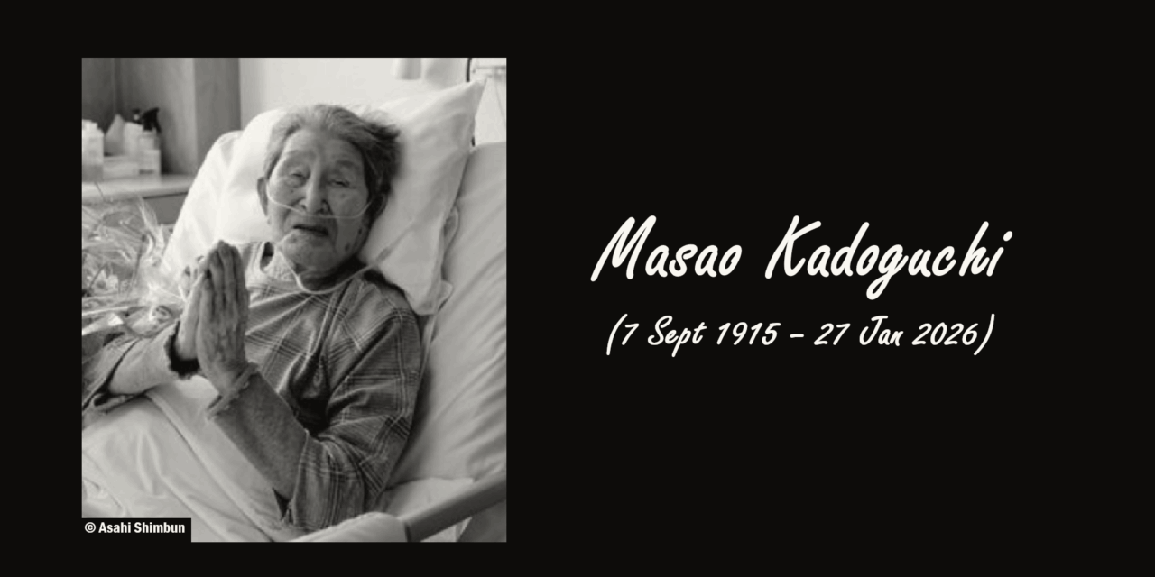 Masao Kadoguchi, One of Japan’s Oldest Men, Dies at 110