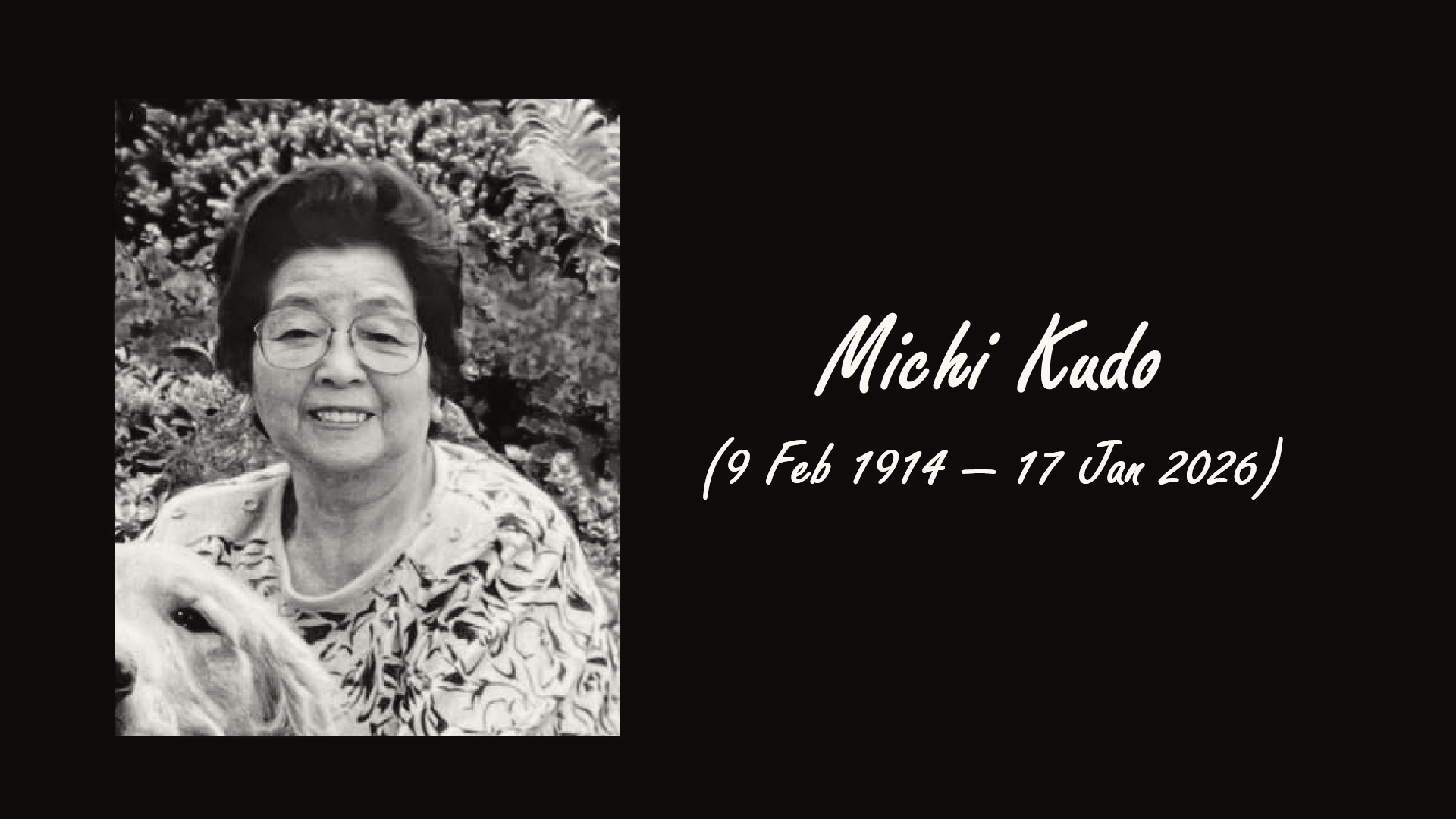Michi Kudō, the Oldest Person in Hokkaido, Japan, Dies at 111