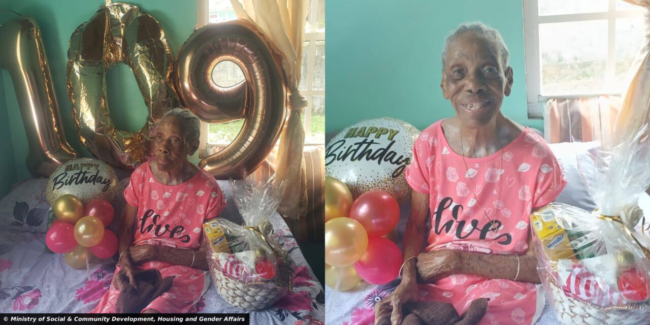 Olga David Fleming, Grenada’s Oldest Resident, Turns 109