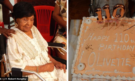 Olivette Labonne, the Oldest Person in Mauritius, Turns 110