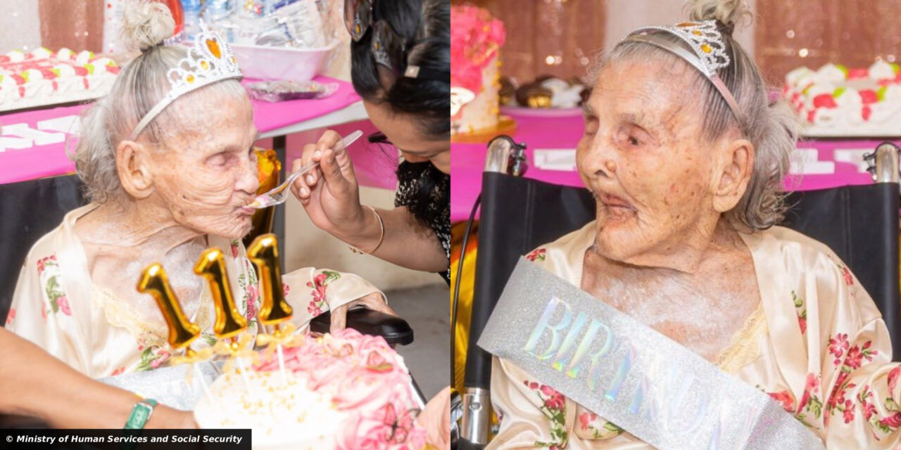 Zorie De Mattos, Guyana’s Alleged Oldest Person, Celebrates Claimed 111th Birthday