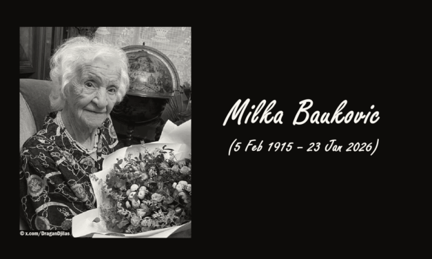 Milka Bauković, Serbia’s Oldest Person, Dies at 110