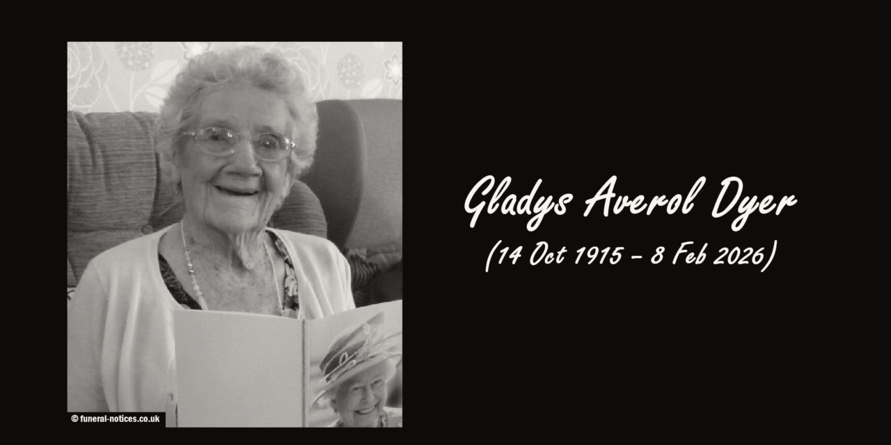 Averol Dyer, the Oldest Person in Cornwall, UK, Dies at 110