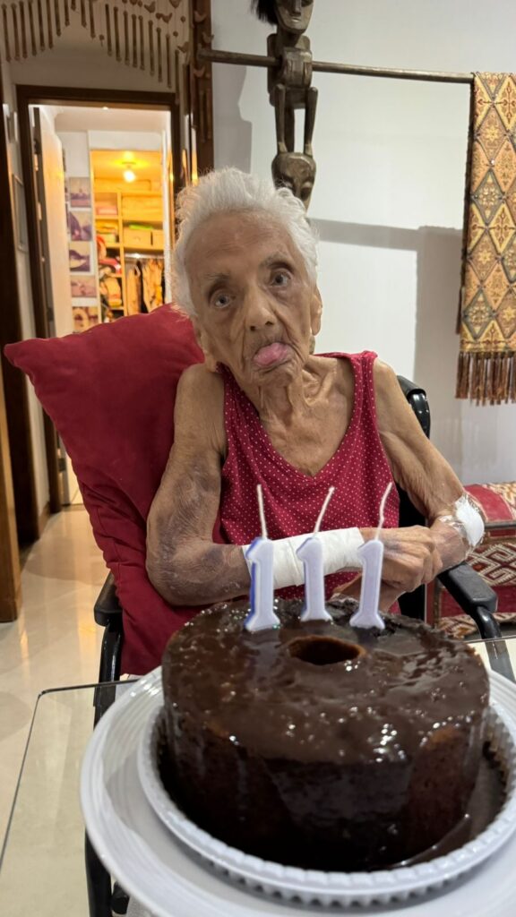 On her 111th birthday in March 2026.