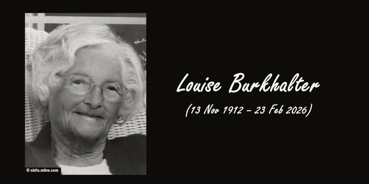 Michigan Woman Louise Burkhalter Dies at 113