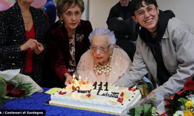 Luigia Mercalli, the Oldest Person in Sardinia, Italy, Turns 111