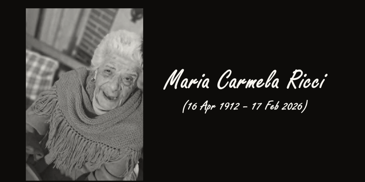 Maria Carmela Ricci, Italy’s Second-Oldest Resident, Dies at 113