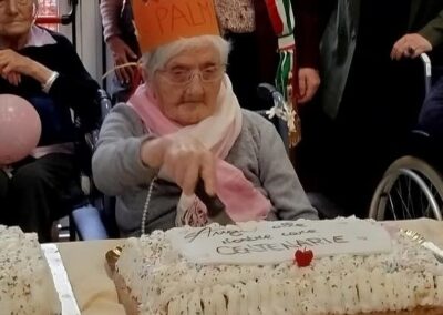 On her 109th birthday. (Source: Comune Paderno Dugnano)